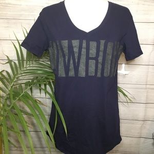 Dallas Cowboys V-Neck Tee Shirt